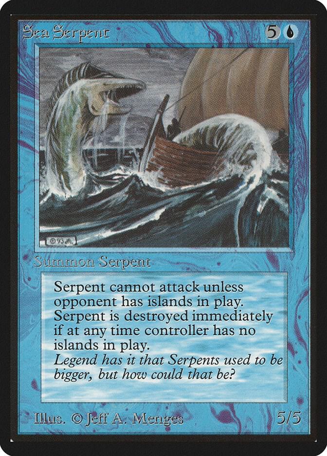 Sea Serpent 77/302 (Beta Edition)  | Good Games Adelaide SA