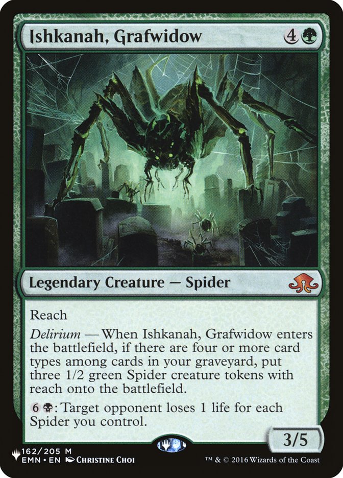 Ishkanah, Grafwidow [The List] | Good Games Adelaide SA
