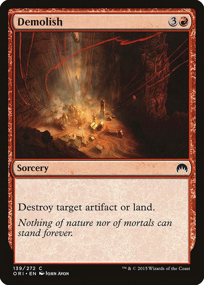 Demolish 139 (Magic Origins)  - Foil | Good Games Adelaide SA