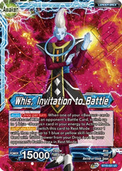 Whis // Whis, Invitation to Battle [BT16-021] | Good Games Adelaide SA