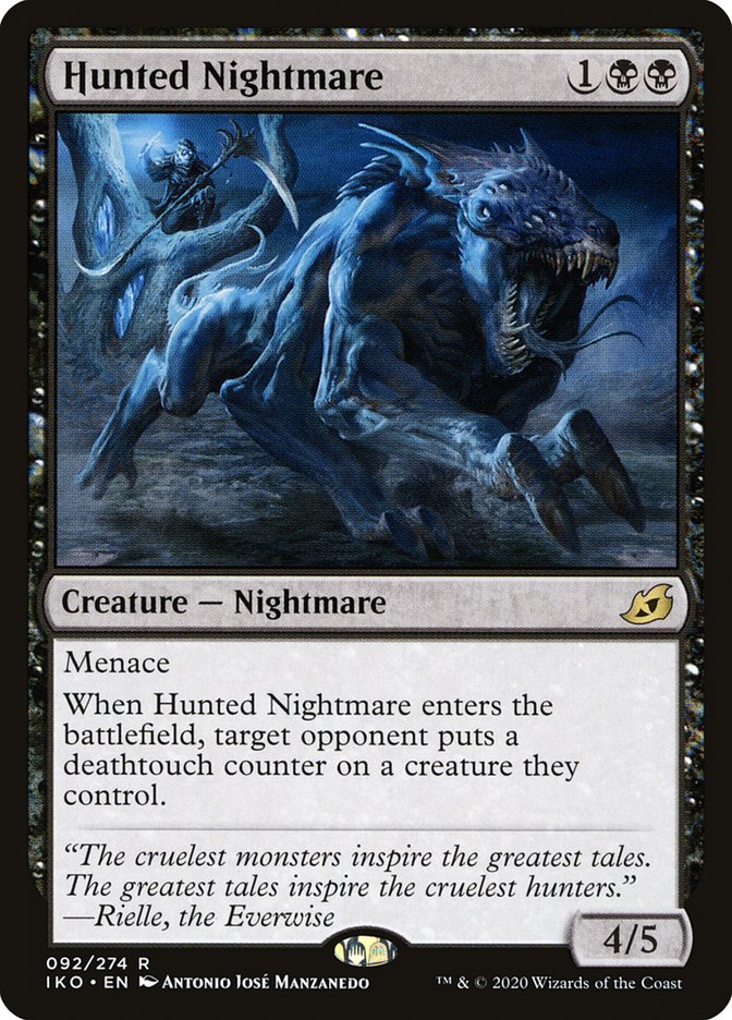 Hunted Nightmare 92 (Ikoria: Lair of Behemoths)  | Good Games Adelaide SA
