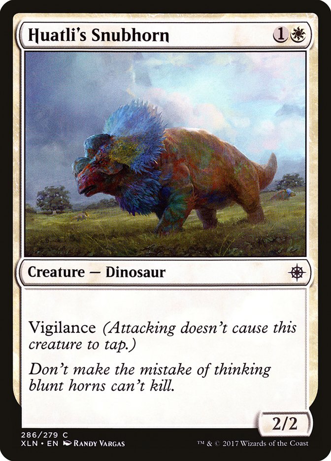 Huatli's Snubhorn 286 (Ixalan)  | Good Games Adelaide SA