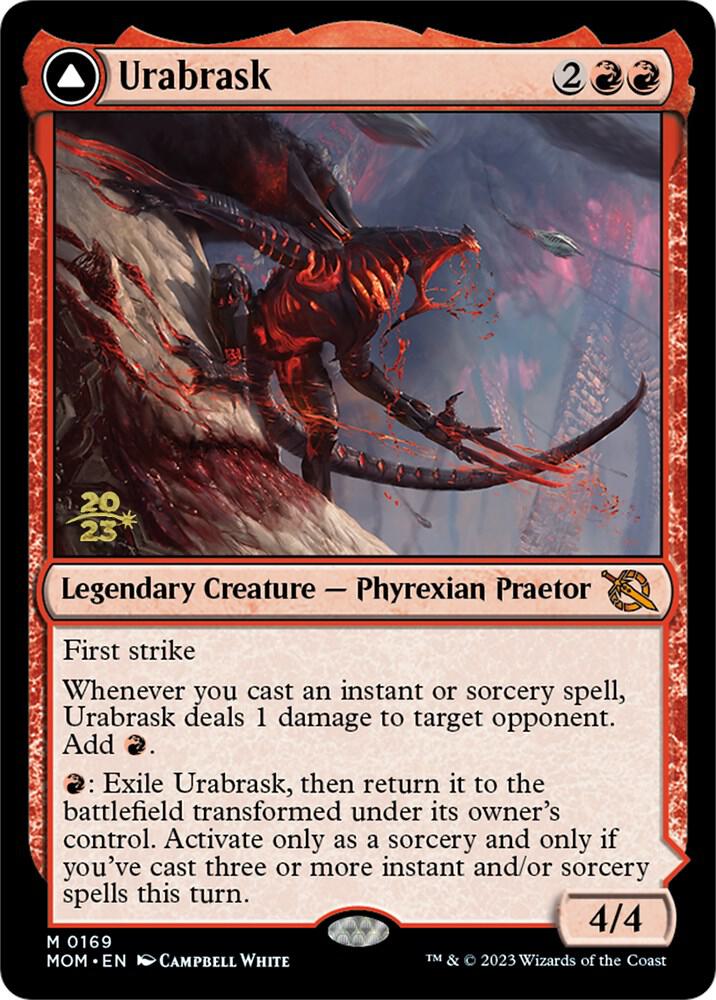 Urabrask 169 (Prerelease Cards)  - Foil | Good Games Adelaide SA