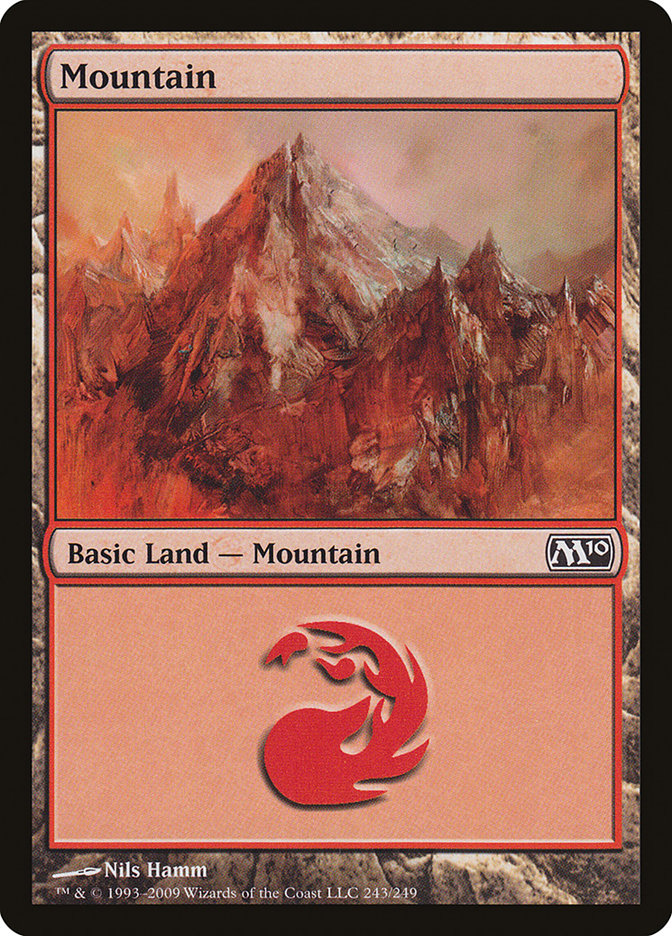 Mountain (243) [Magic 2010] | Good Games Adelaide SA
