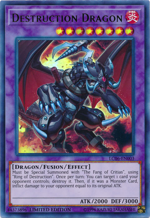 Destruction Dragon - LC06-EN003 [LC06-EN003] Ultra Rare | Good Games Adelaide SA