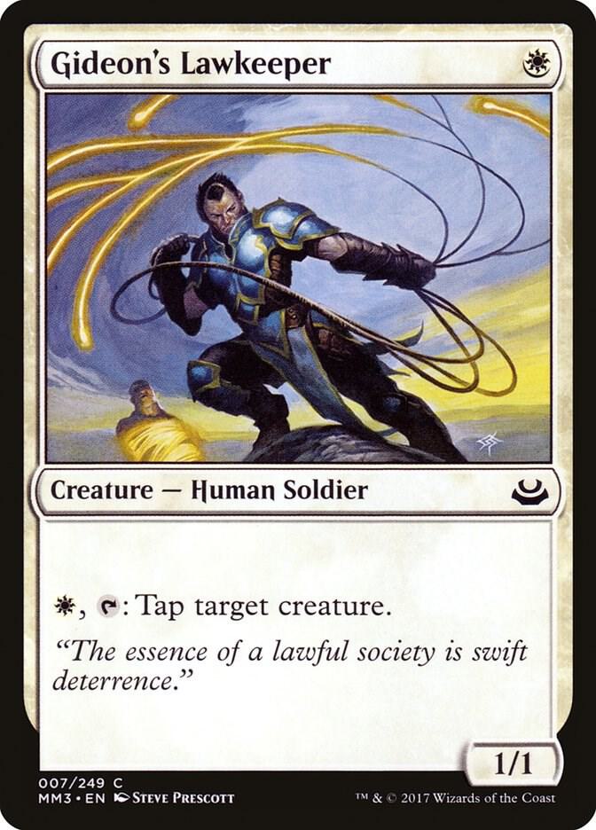 Gideon's Lawkeeper 7 (Modern Masters 2017)  - Foil | Good Games Adelaide SA