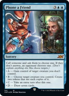 Phone a Friend Galaxy Foil 341 (Unfinity)  - Foil | Good Games Adelaide SA
