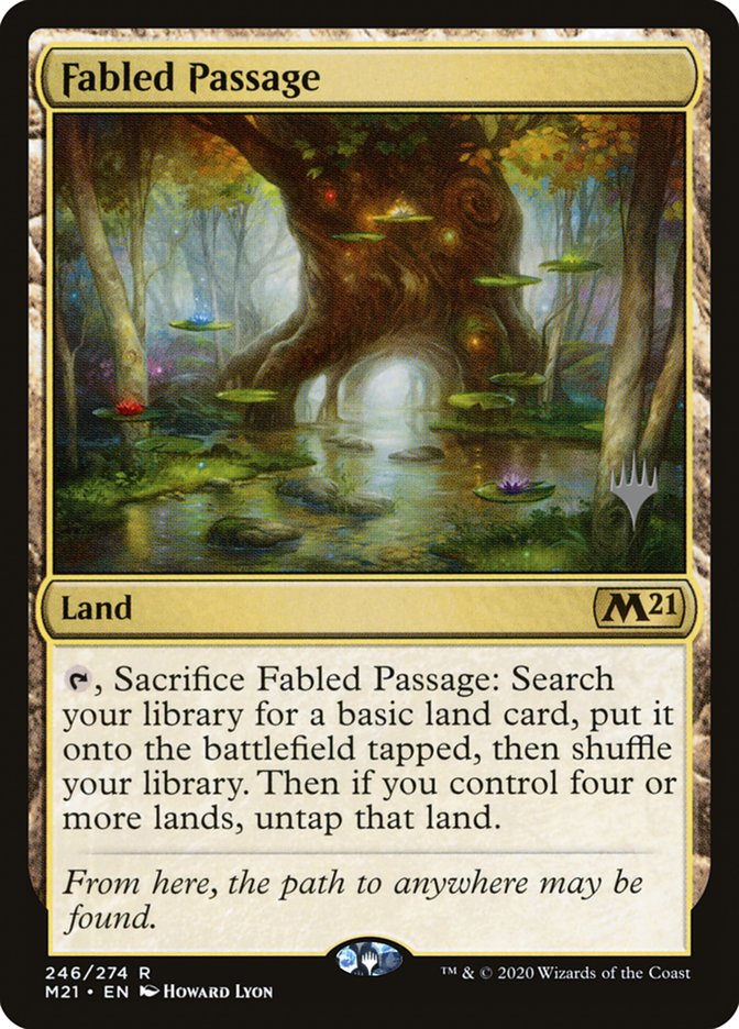 Fabled Passage (Promo Pack) [Core Set 2021 Promos] | Good Games Adelaide SA