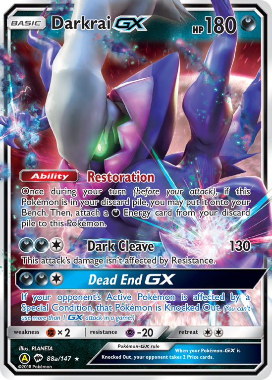Darkrai GX (88a/147) [Alternate Art Promos] | Good Games Adelaide SA