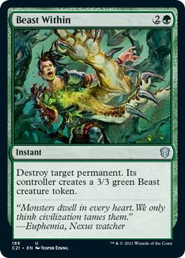 Beast Within 186 (Commander 2021)  | Good Games Adelaide SA