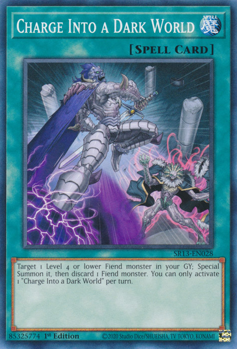 Charge Into a Dark World [SR13-EN028] Common | Good Games Adelaide SA