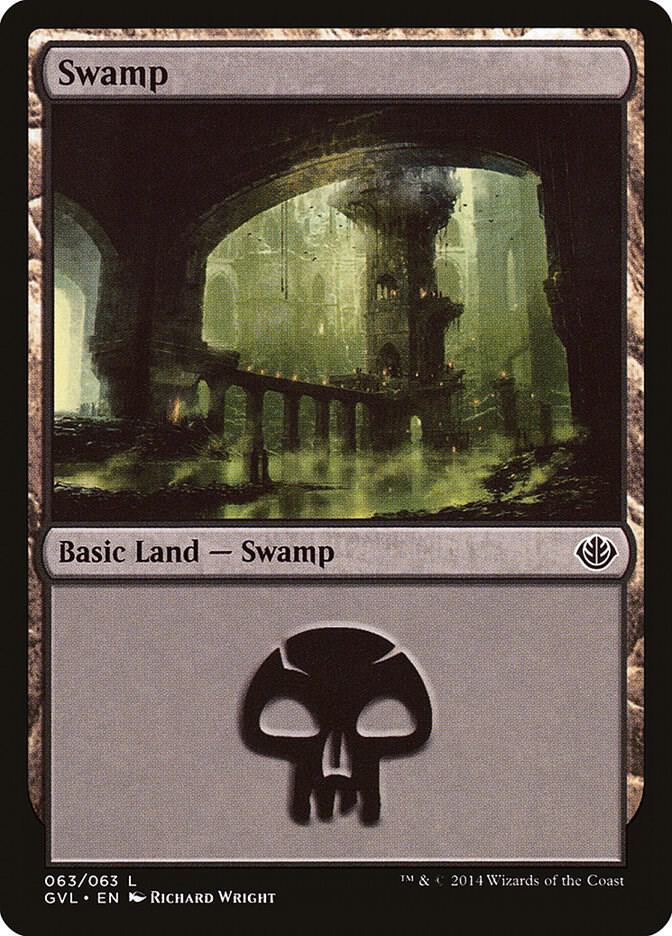 Swamp 063 GVL 63 (Duel Decks: Anthology)  | Good Games Adelaide SA