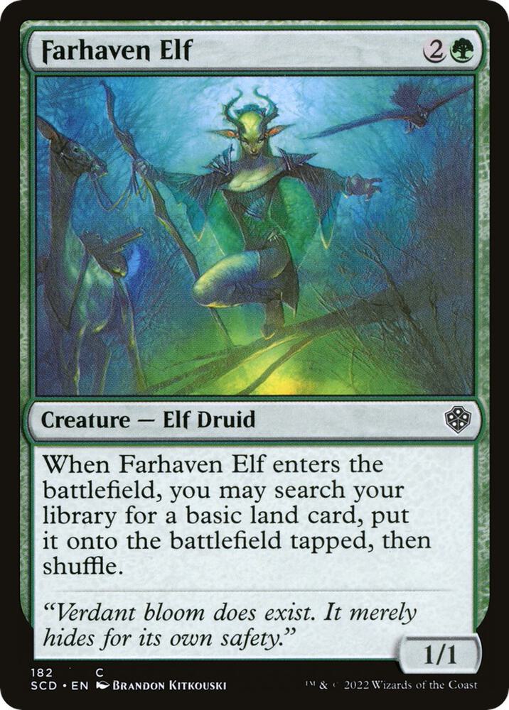 Farhaven Elf 182 (Starter Commander Decks)  | Good Games Adelaide SA