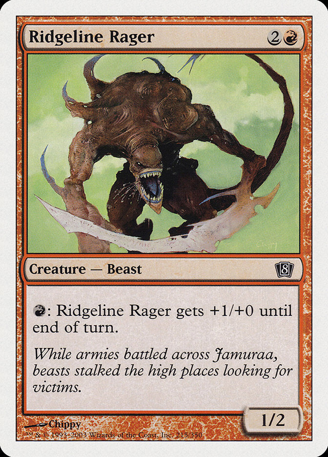 Ridgeline Rager 215 (8th Edition)  | Good Games Adelaide SA
