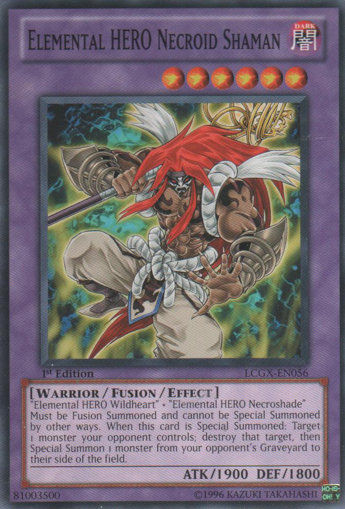 Elemental HERO Necroid Shaman [LCGX-EN056] Common | Good Games Adelaide SA