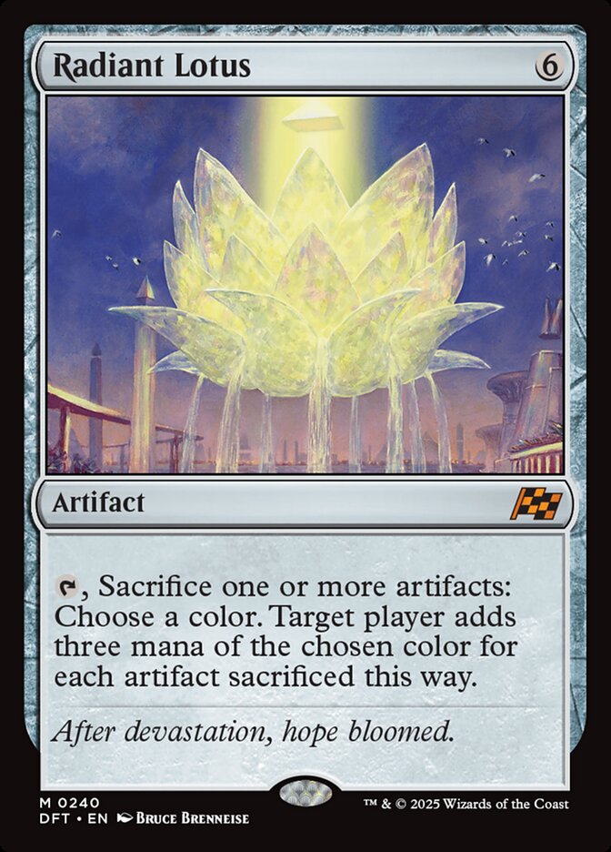 Radiant Lotus 240 (Aetherdrift)  - Foil | Good Games Adelaide SA