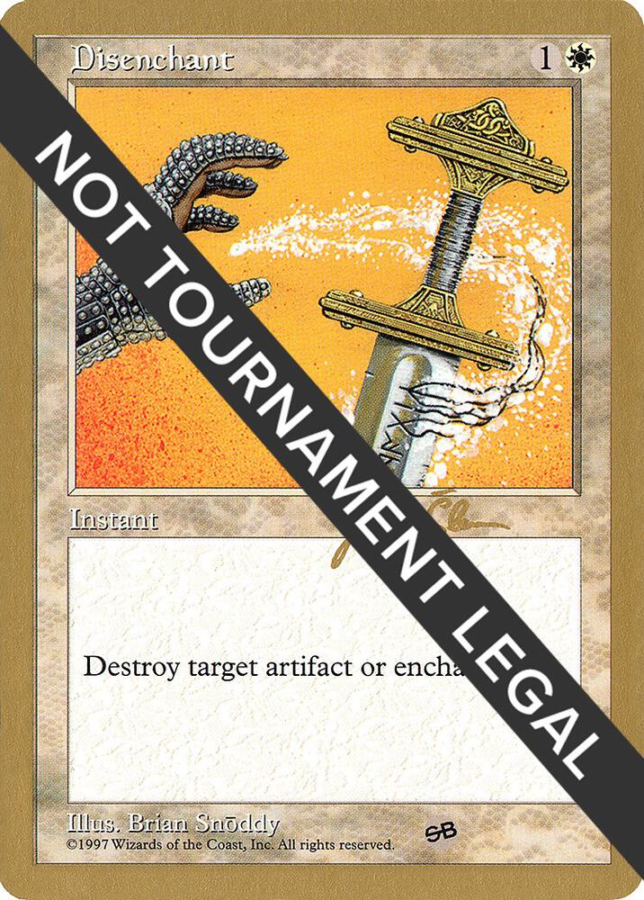 Disenchant 1997 Jakub Slemr 5ED SB  (World Championship Decks)  | Good Games Adelaide SA