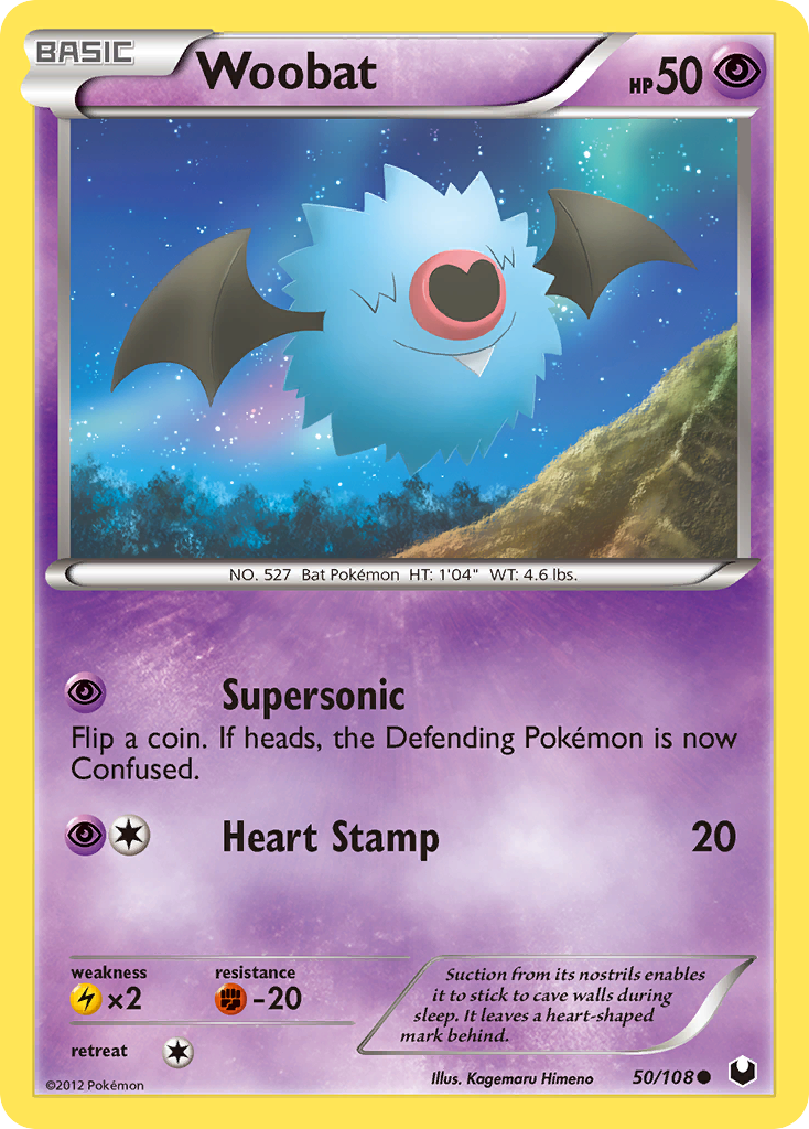 Woobat (50/108) [Black & White: Dark Explorers] | Good Games Adelaide SA