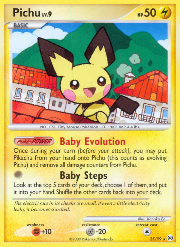 Pichu (25/99) [Platinum: Arceus] | Good Games Adelaide SA