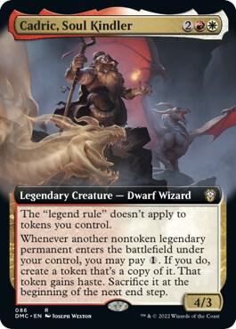 Cadric Soul Kindler Extended Art 86 (Commander: Dominaria United)  | Good Games Adelaide SA