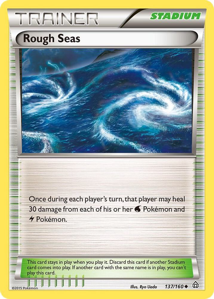 Rough Seas 137/160 (XY - Primal Clash)  | Good Games Adelaide SA