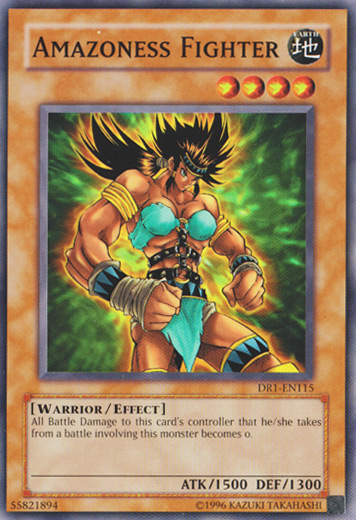 Amazoness Fighter [DR1-EN115] Common | Good Games Adelaide SA