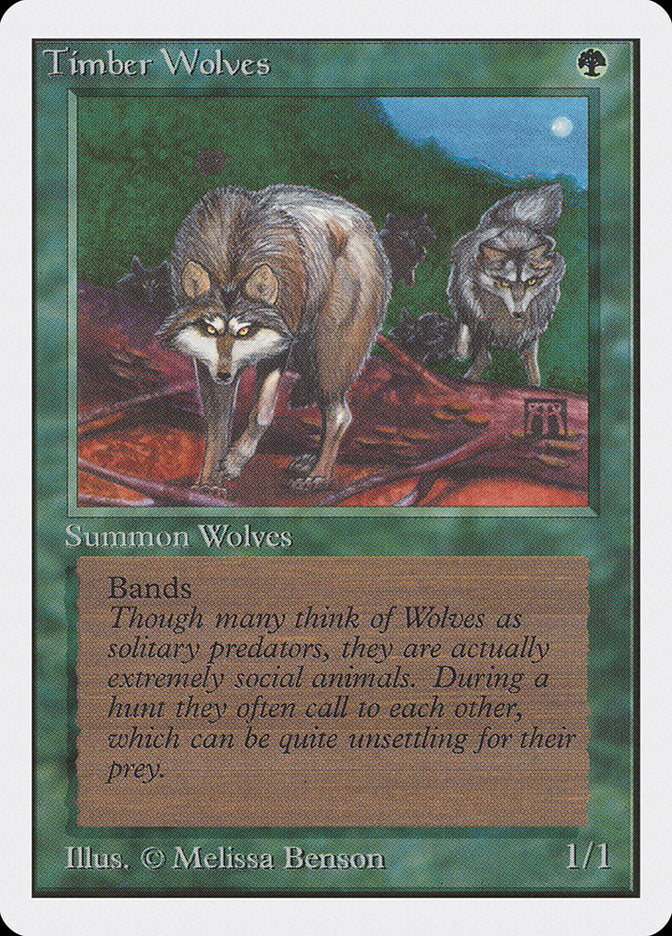 Timber Wolves [Unlimited Edition] | Good Games Adelaide SA