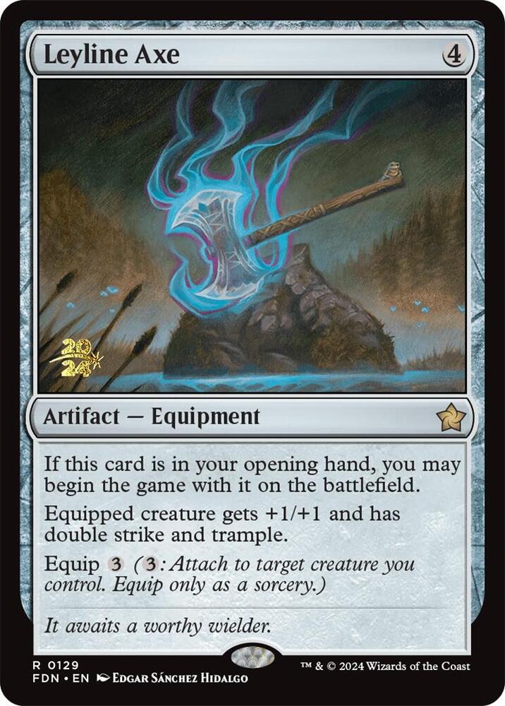 Leyline Axe 129 (Prerelease Cards)  - Foil | Good Games Adelaide SA