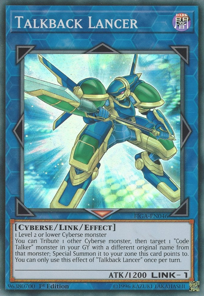 Talkback Lancer [FIGA-EN046] Super Rare | Good Games Adelaide SA