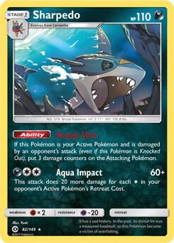 Sharpedo 82 149 Cosmos Holo 082/149 (Blister Exclusives)  - Holofoil | Good Games Adelaide SA