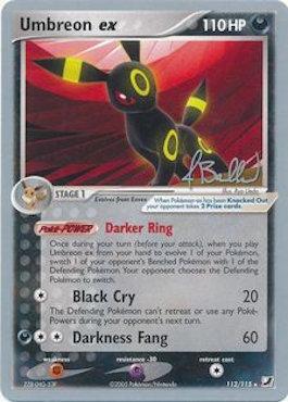 Umbreon ex (112/115) (Eeveelutions - Jimmy Ballard) [World Championships 2006] | Good Games Adelaide SA