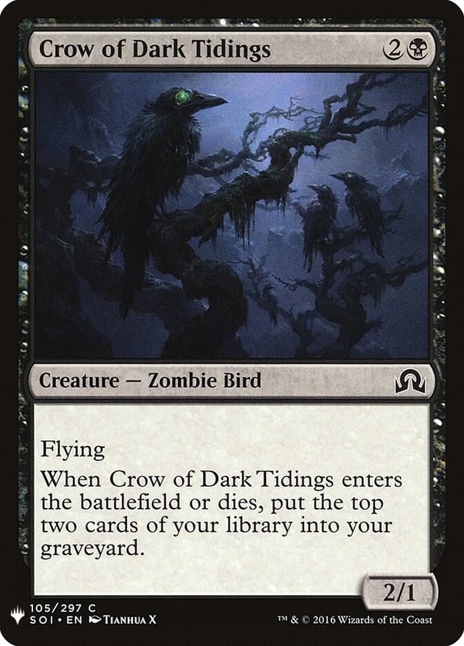 Crow of Dark Tidings 105 (The List Reprints)  | Good Games Adelaide SA