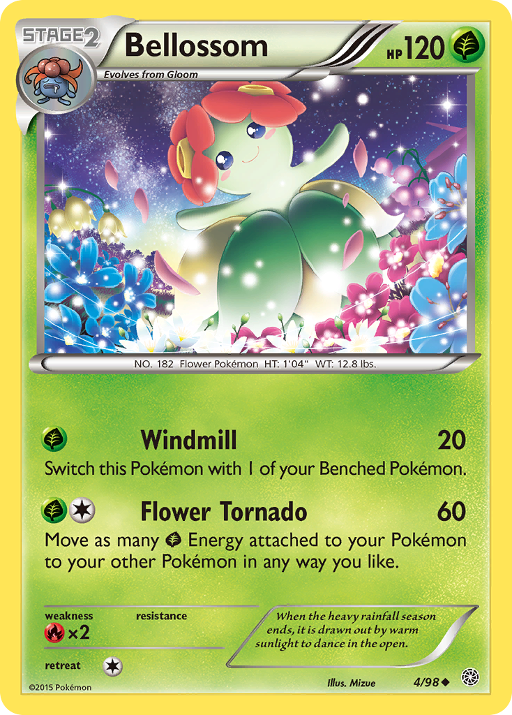 Bellossom (4/98) [XY: Ancient Origins] | Good Games Adelaide SA