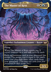 The Master of Keys (Borderless) [Duskmourn: House of Horror Commander] | Good Games Adelaide SA