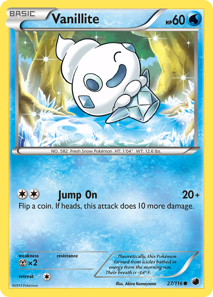 Vanillite (27/116) [Black & White: Plasma Freeze] | Good Games Adelaide SA