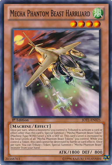 Mecha Phantom Beast Harrliard [JOTL-EN025] Common | Good Games Adelaide SA