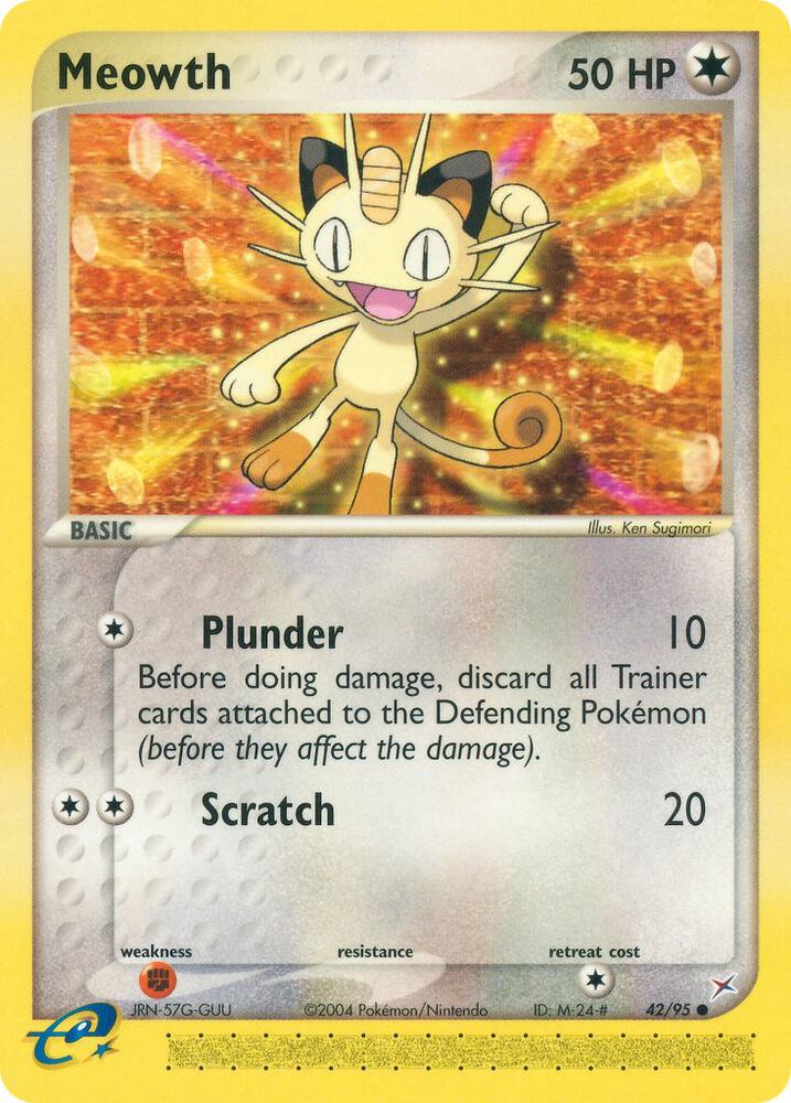 Meowth 42/95 (Team Magma vs Team Aqua)  | Good Games Adelaide SA