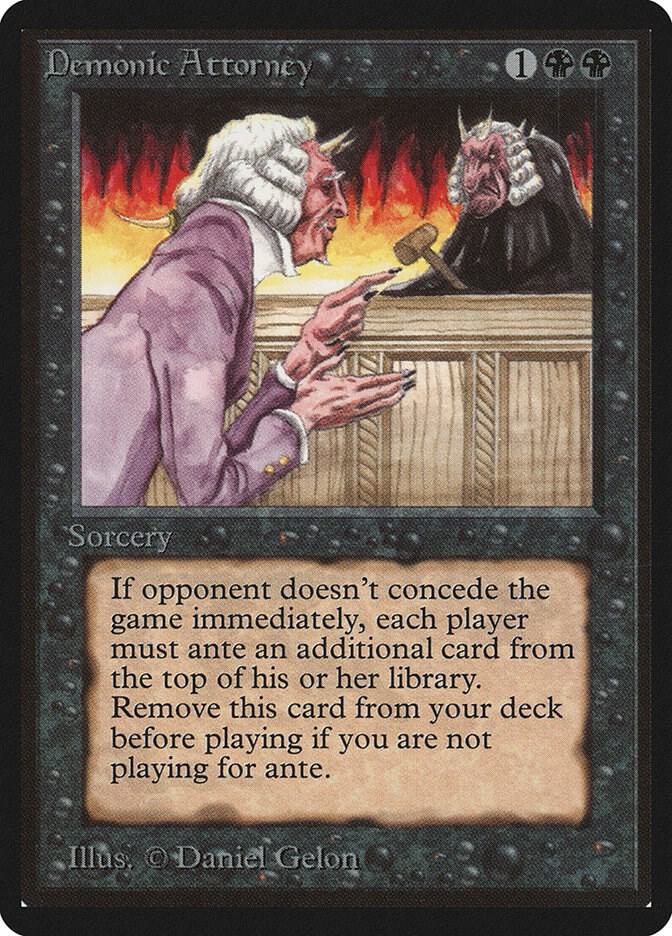 Demonic Attorney  (Beta Edition)  | Good Games Adelaide SA