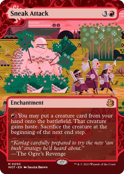 Sneak Attack 50 (Wilds of Eldraine: Enchanting Tales)  | Good Games Adelaide SA
