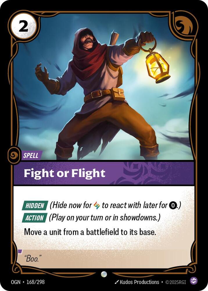Fight or Flight 168/298 (Origins)  | Good Games Adelaide SA