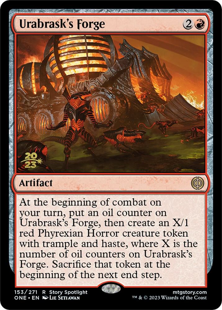 Urabrasks Forge 153 (Prerelease Cards)  - Foil | Good Games Adelaide SA