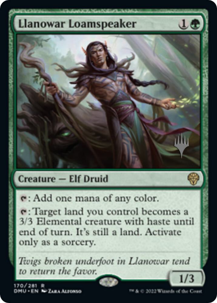 Llanowar Loamspeaker 170 (Promo Pack: Dominaria United)  | Good Games Adelaide SA