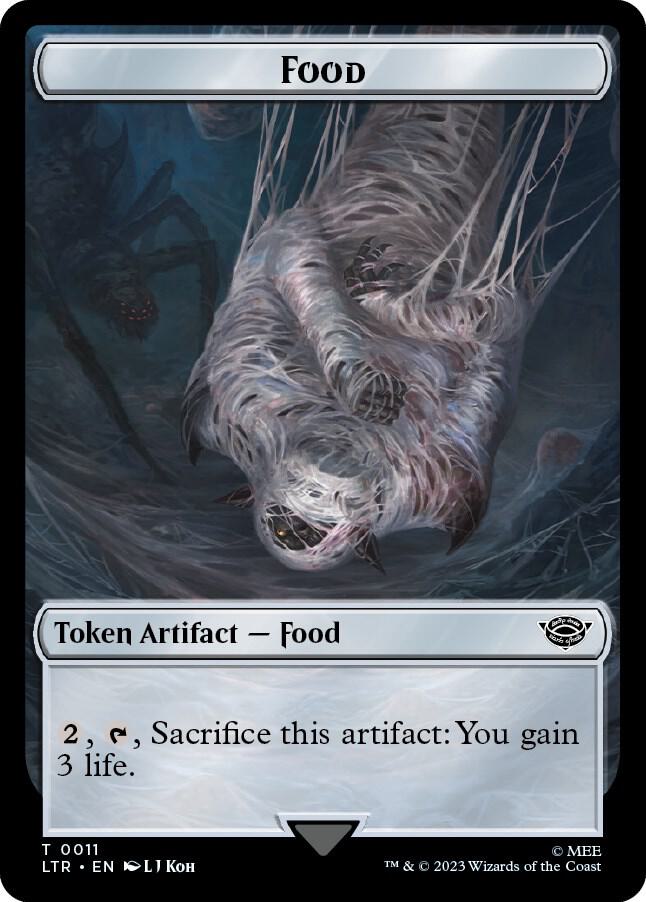 Food Token 0011 11 (Universes Beyond: The Lord of the Rings: Tales of Middle-earth)  | Good Games Adelaide SA