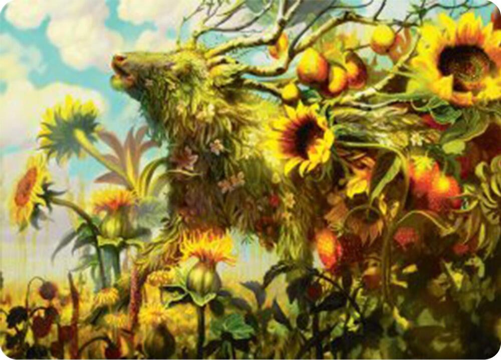 Beza the Bounding Spring Art Card 1 (Art Series: Bloomburrow)  | Good Games Adelaide SA