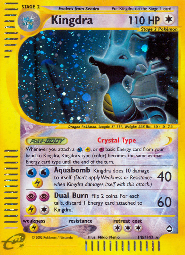 Kingdra (148/147) [Aquapolis] | Good Games Adelaide SA