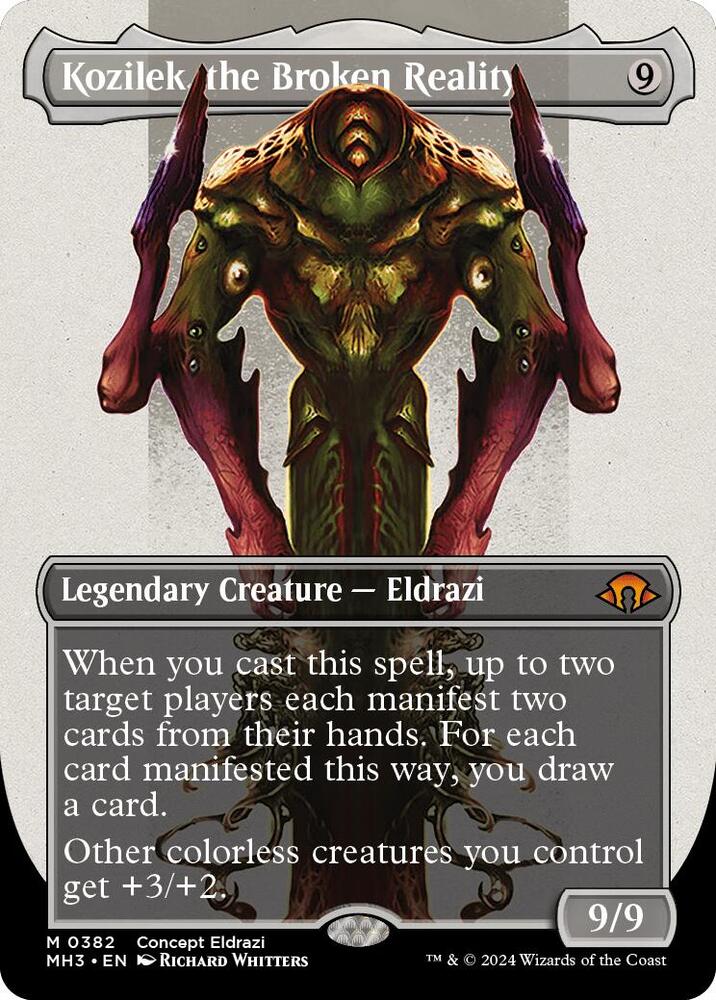 Kozilek, the Broken Reality 382/319 (Modern Horizons 3)  - Borderless | Good Games Adelaide SA