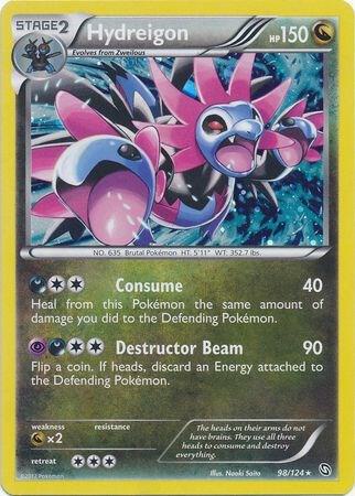 Hydreigon 98 124 Cosmos Holo 098/124 (Blister Exclusives)  - Holofoil | Good Games Adelaide SA
