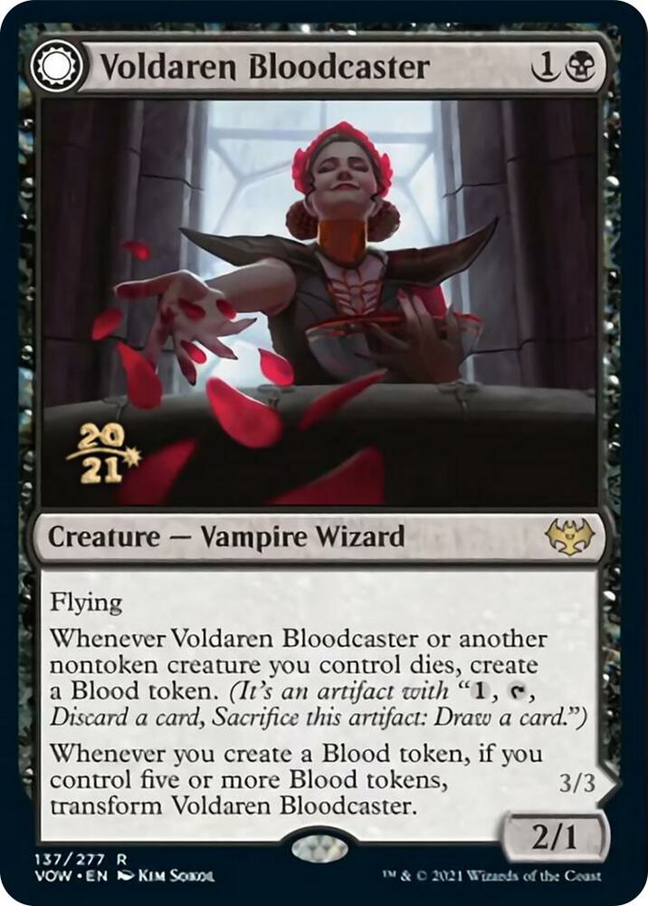 Voldaren Bloodcaster 137 (Prerelease Cards)  - Foil | Good Games Adelaide SA