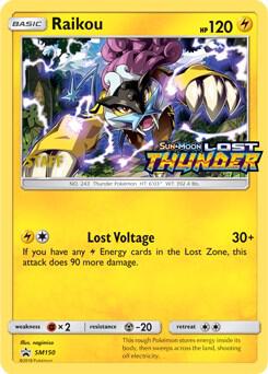 Raikou Prerelease Staff SM150 (SM Promos)  - Holofoil | Good Games Adelaide SA