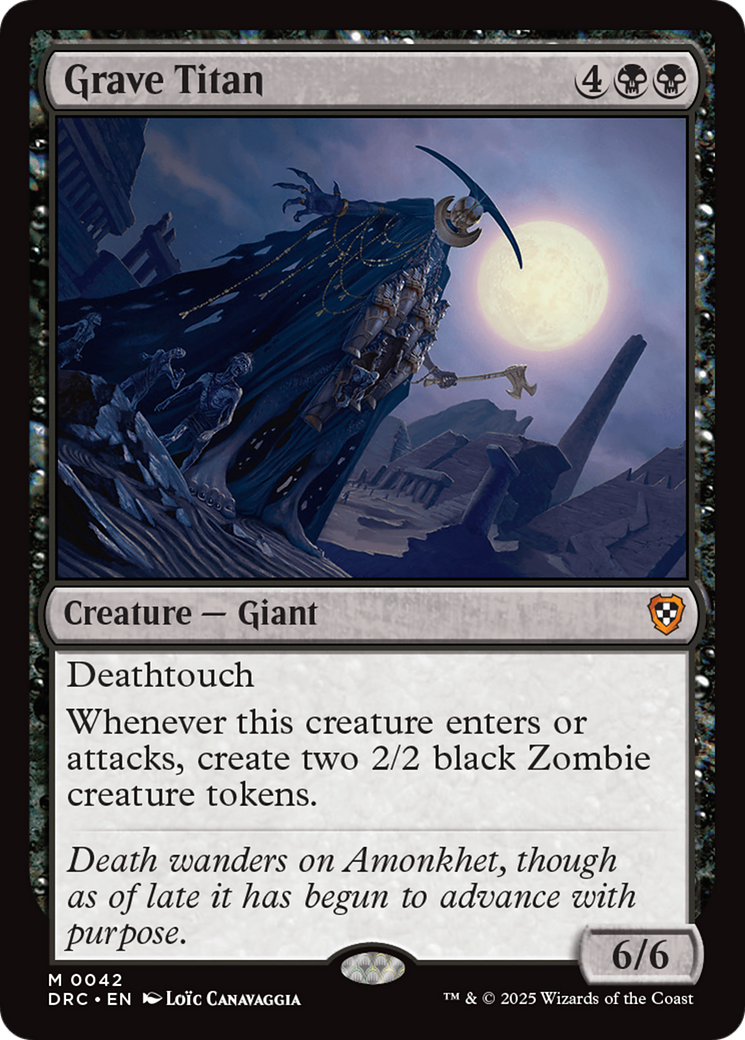 Grave Titan [Aetherdrift Commander] | Good Games Adelaide SA